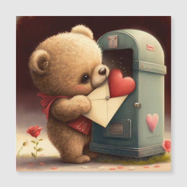 Be my valentine card (Front)