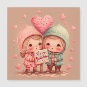 Be my valentine card