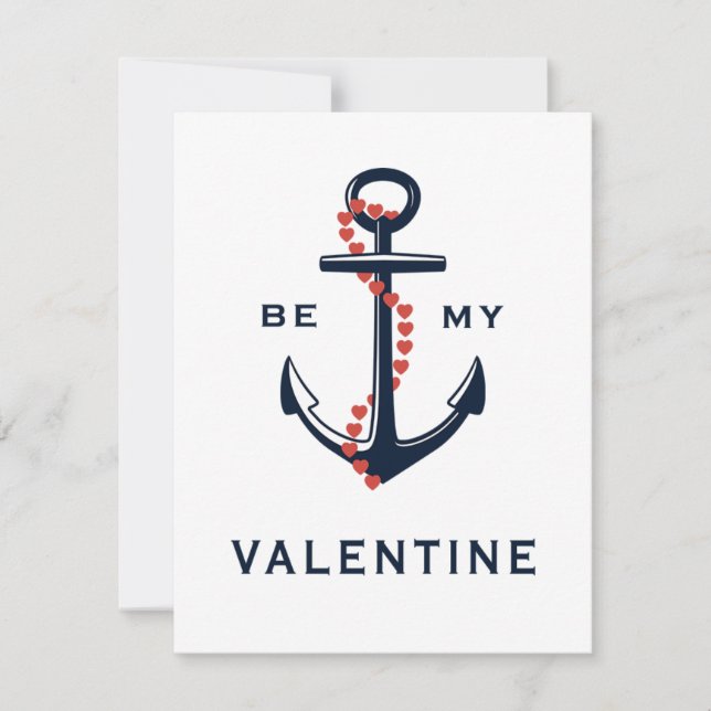 Be My Valentine Card (Front)