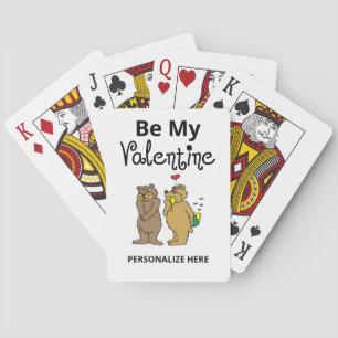Be My Valentine Classic Playing Cards