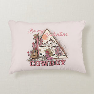 Be My Valentine Cowboy Decorative Cushion