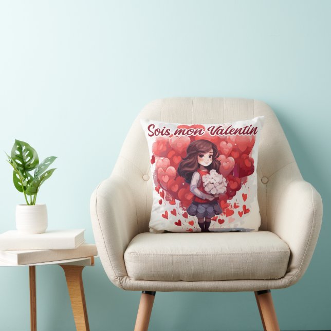 Be my Valentine Cushion (Chair)