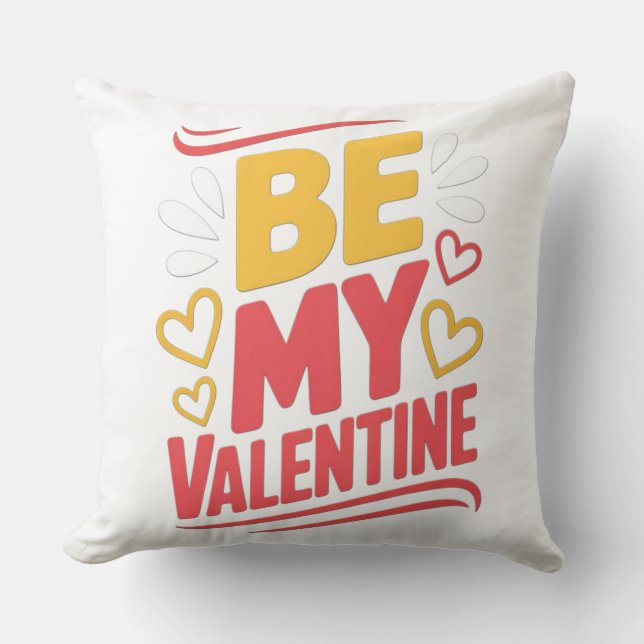 BE MY Valentine Cushion (Front)
