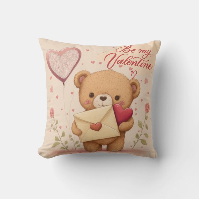 Be my Valentine      Cushion (Front)