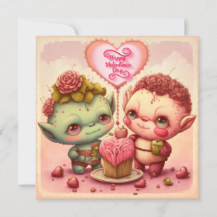 Be my valentine custom card