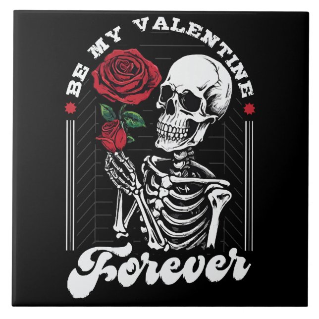 Be My Valentine Forever Tile (Front)