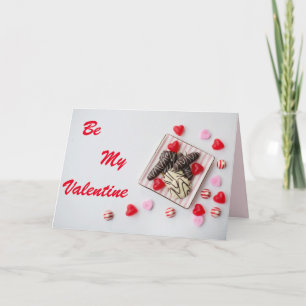 Be My Valentine greeting card