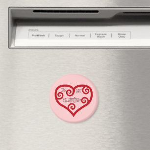Be My Valentine Heart Magnet