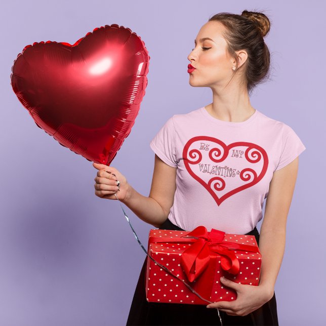 Be My Valentine Heart Women's T-Shirt (Be My Valentine Heart Women's T-Shirt)