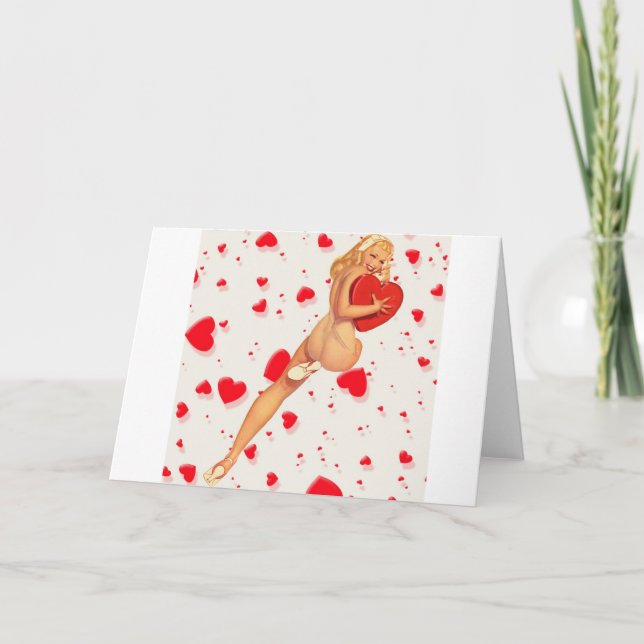 Be My Valentine Holiday Card (Front)