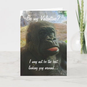 Be my valentine holiday card