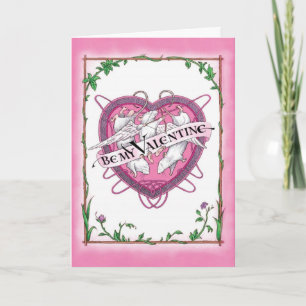 Be My Valentine Holiday Card