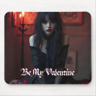 Be My Valentine in Dark Romance Mouse Pad