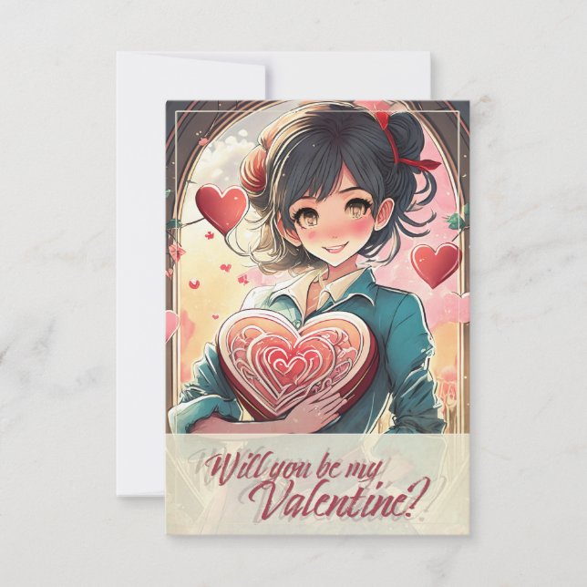 Be My Valentine in Manga Style 31470 (Front)