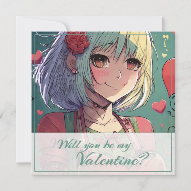 Be My Valentine in Manga Style 33420 (Front)