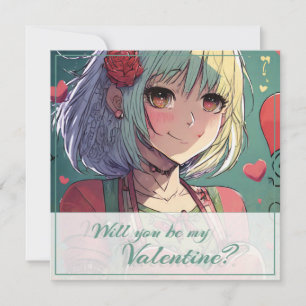 Be My Valentine in Manga Style 33420