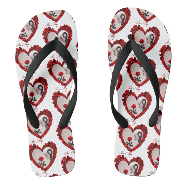 Be My Valentine ❤️ Jandals (Footbed)