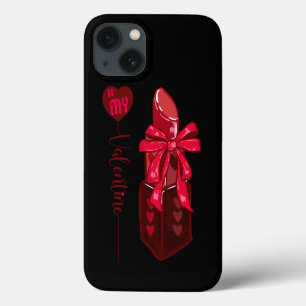 Be My Valentine Lipstick Gift Design iPhone 13 Case