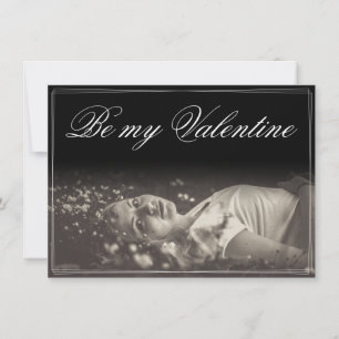 Be my Valentine - lying young woman