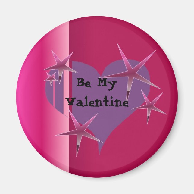 Be My Valentine Magnet (Front)