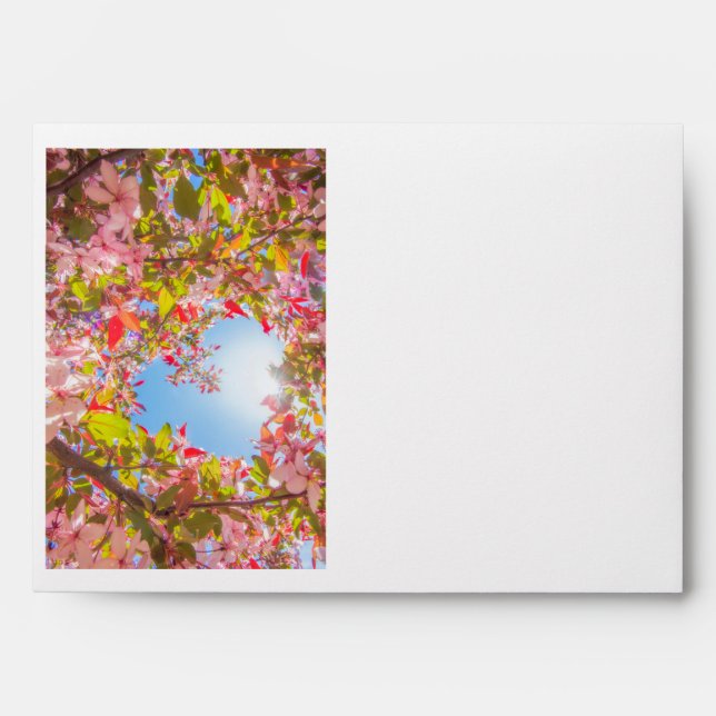 Be my Valentine Nature blooms Heart in flowers  Envelope (Front)