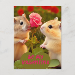 Be my Valentine    Postcard