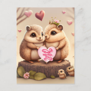 Be my Valentine       Postcard