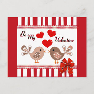Be My Valentine Postcard