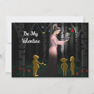 Be My Valentine Princess Holiday Card
