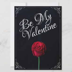 Be My Valentine - Red Rose Dark