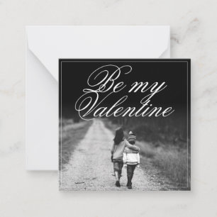Be My Valentine - Side by Side Card