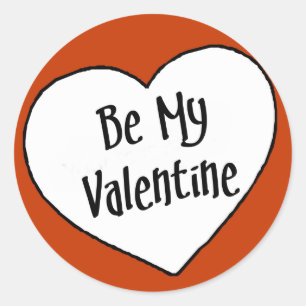 Be My Valentine - Sticker