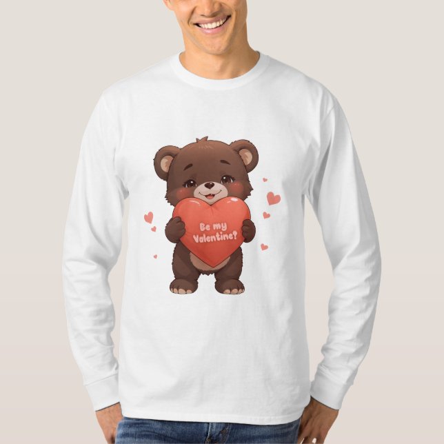 Be my Valentine? T-Shirt (Front)