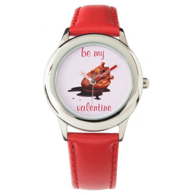 be my valentine wrist watch (Front)