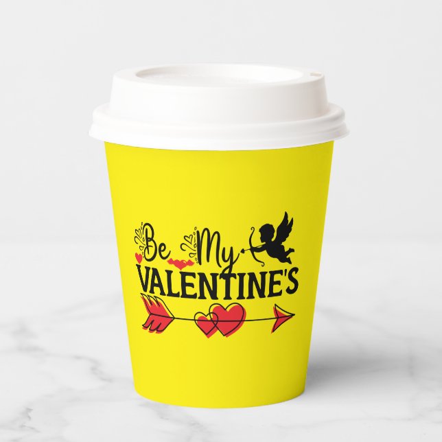 Be My Valentine's-87168 Paper Cups (Front)