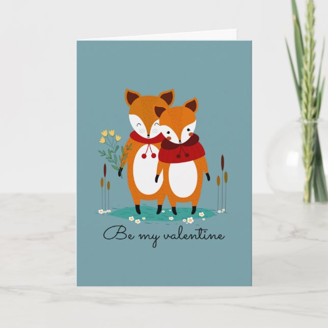 Be My Valentine's Day Card (Front)