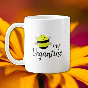 Be my Vegantine, Simple Vegan Valentine´s Day Coffee Mug