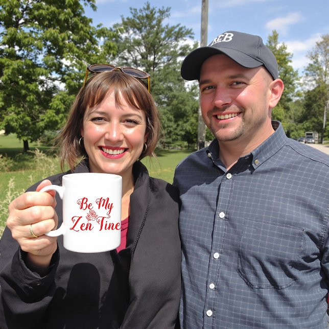  Be My Zen-Tine Personalised  Coffee Mug (Creator Uploaded)
