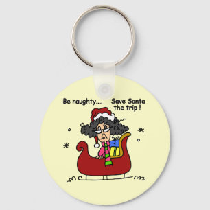 Be Naughty Key Ring