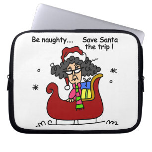 Be Naughty Laptop Sleeve