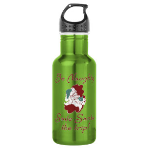 Be Naughty Santa 532 Ml Water Bottle