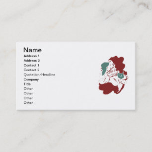 Be Naughty Santa Business Card