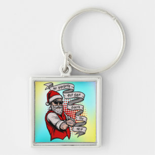 Be Naughty Save Santa The Trip-42316 Key Ring