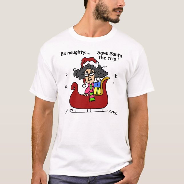 Be Naughty T-Shirt (Front)