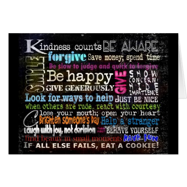Be Nice Etc (Front Horizontal)