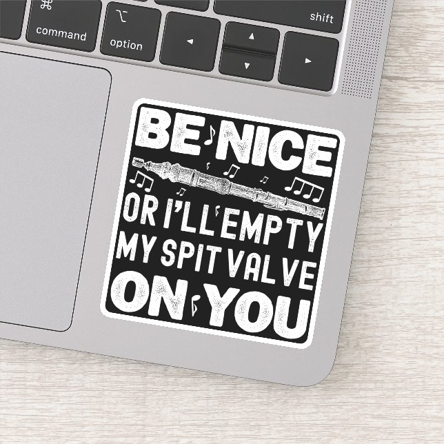 Be Nice I'll Empty My Spit Valve Flageolet Player (Detail)