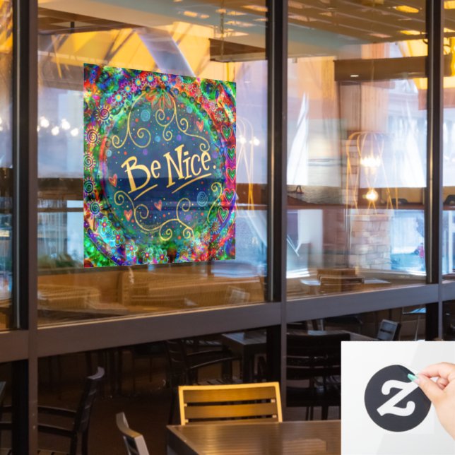 Be Nice “Inspirivity” (Restaurant Window)