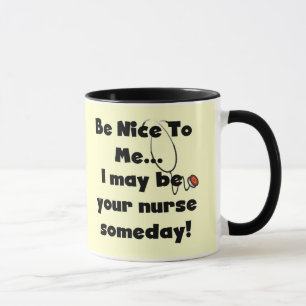 Be Nice Nurse Tshirts and Gifts Mug