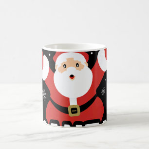 Be Nice To The Hospice Nurse Santa Is Watching Xma Coffee Mug