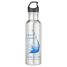Be Nice to Your Water Bottle, Stainless Steel/24oz